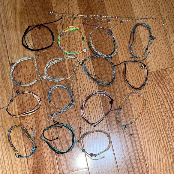 Colorful String Bracelets Set - Picture 1 of 1